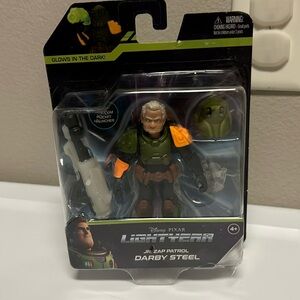 New Disney PIXAR Lightyear Jr. Zap Patrol Darby Steel‎ Glows in the Dark